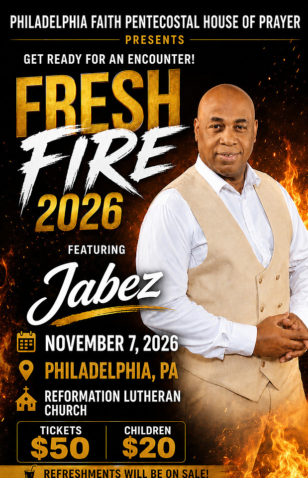 Event flyer for fresh fire 2026